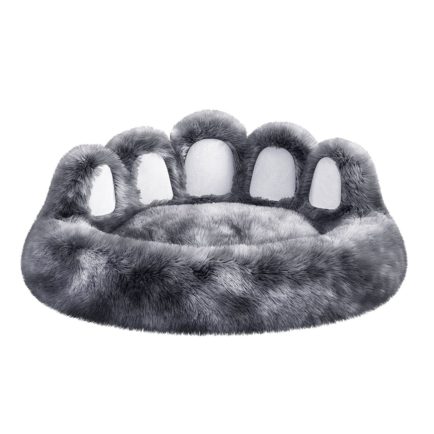 Adorable Bear Paw Pet Bed - Cozy Comfort for Small & Medium Dogs and Cats