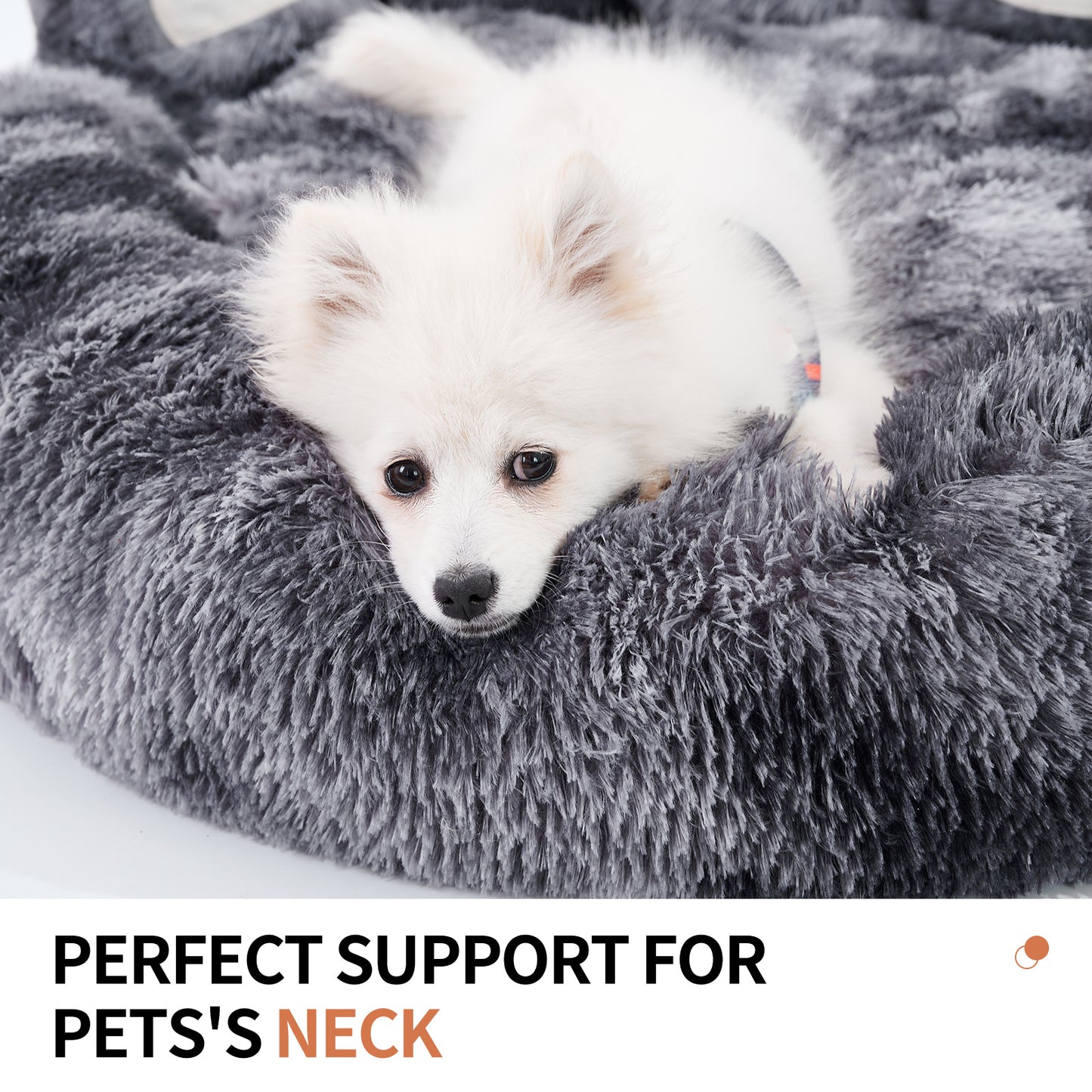 Adorable Bear Paw Pet Bed - Cozy Comfort for Small & Medium Dogs and Cats