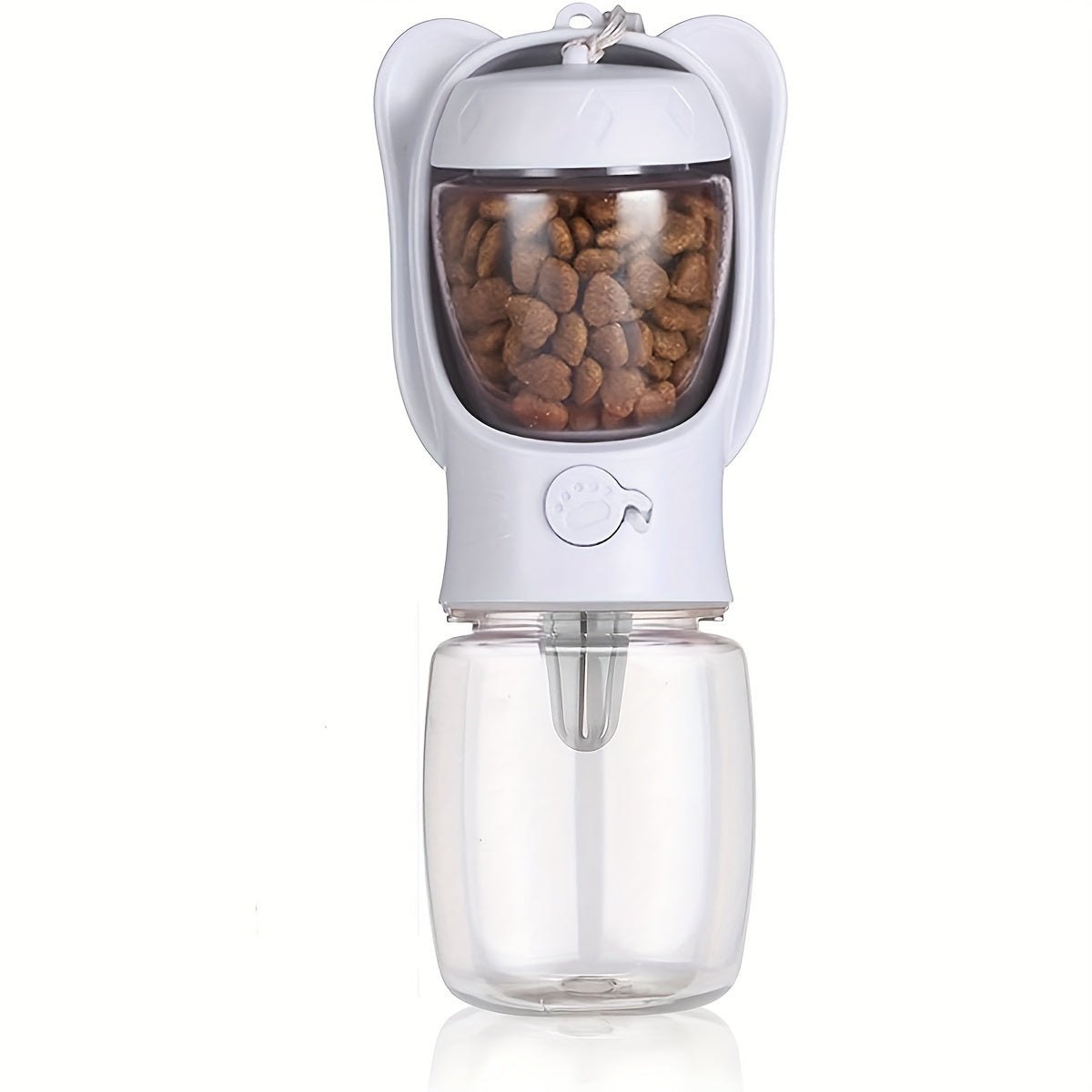 2-in-1 Portable Pet Water Bottle & Food Container - Travel Essential