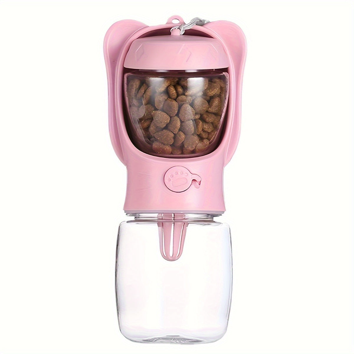 2-in-1 Portable Pet Water Bottle & Food Container - Travel Essential