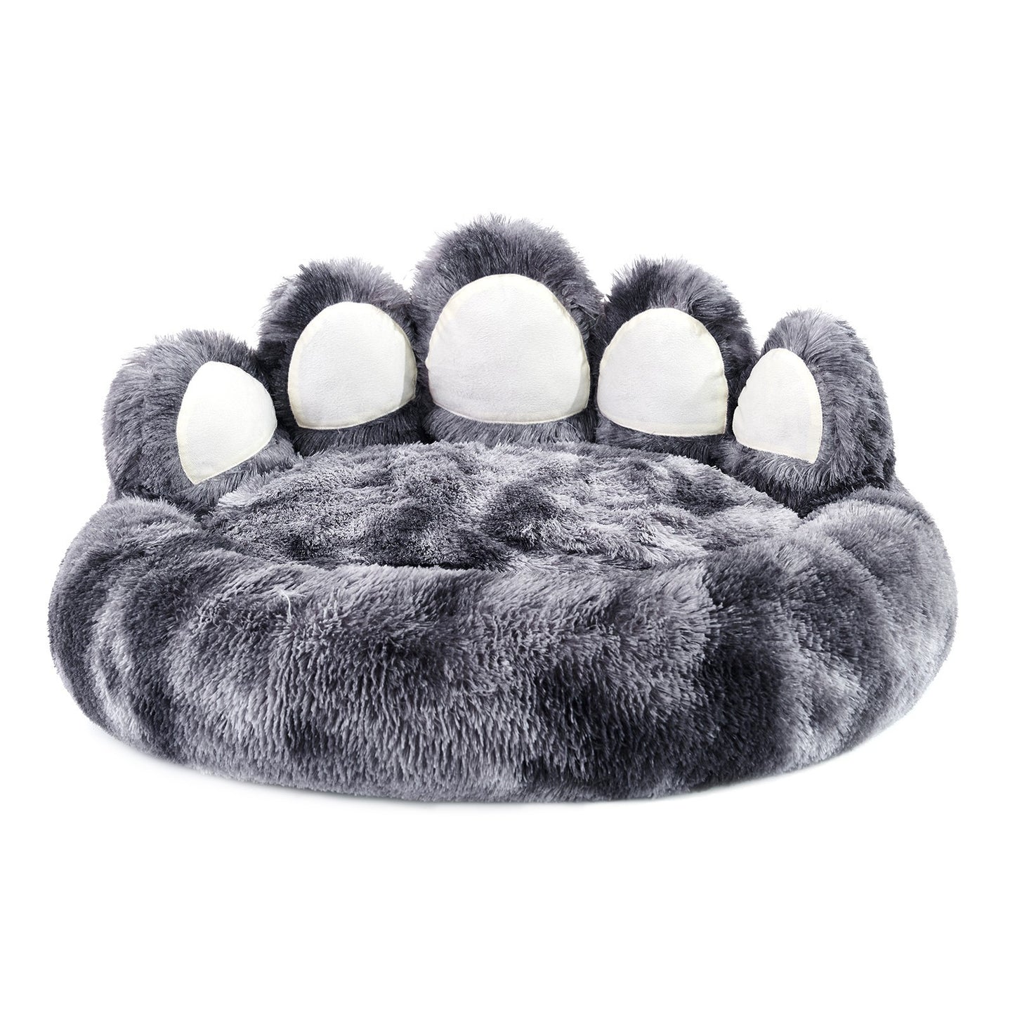 Adorable Bear Paw Pet Bed - Cozy Comfort for Small & Medium Dogs and Cats