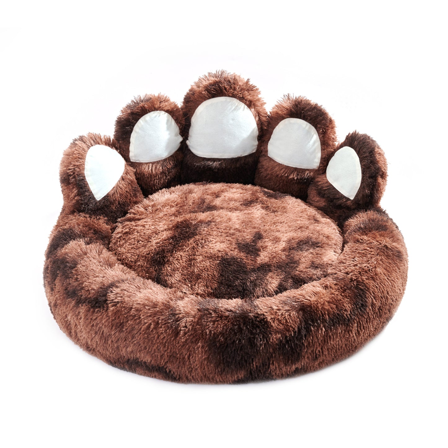 Adorable Bear Paw Pet Bed - Cozy Comfort for Small & Medium Dogs and Cats