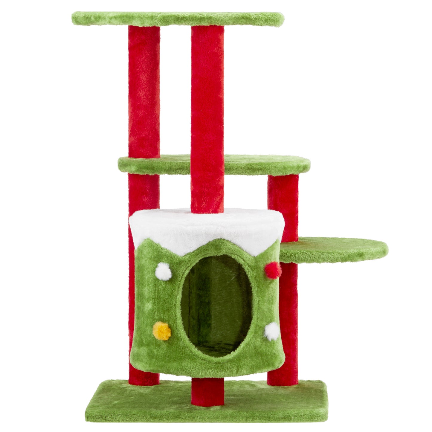 Multi-Level Cat Climbing Frame - Cat Tree Tower with Scratching Posts