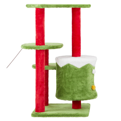 Multi-Level Cat Climbing Frame - Cat Tree Tower with Scratching Posts